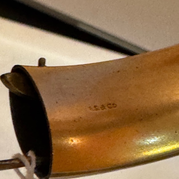 Vintage Gold Filled Bangle IS&Co - Picture 7 of 16